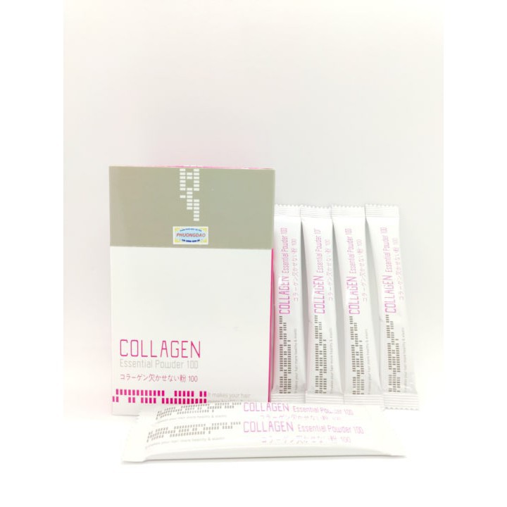 Bột Collagen Thảo dược Nguyên Chất Sử Dụng Khi Uốn, Ép, Duỗi, Nhuộm tóc Mugens Collagen essential powder 100