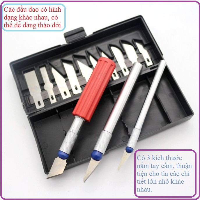 Bộ tỉa hoa quả đa năng 13 chi tiết, chất liệu thép không gỉ