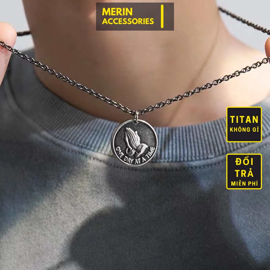 Vòng Cổ Nam Dây Chuyền Nam Unisex OD Chains Màu Bạc Đẹp Thời Trang Merin Accessories - Phụ kiện Titan - OD Chains