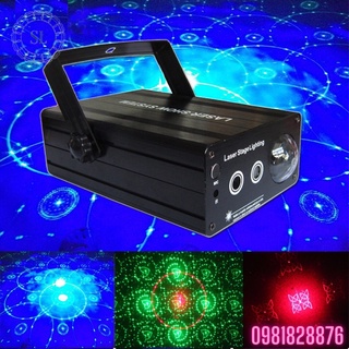 Đèn Bay Phòng Laser 3D Mini - Đèn Laser Sân Khấu, Vũ Trường Cao Cấp