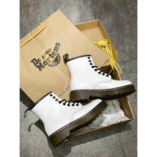 Giày thể thao dr.martens trắng cao cấp (free ship)