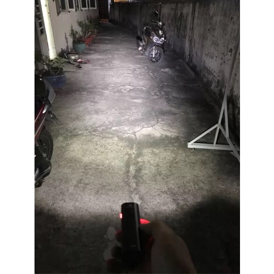 Đèn xe đạp Rockbros 400lm, pin 2000mah, đèn kẹp