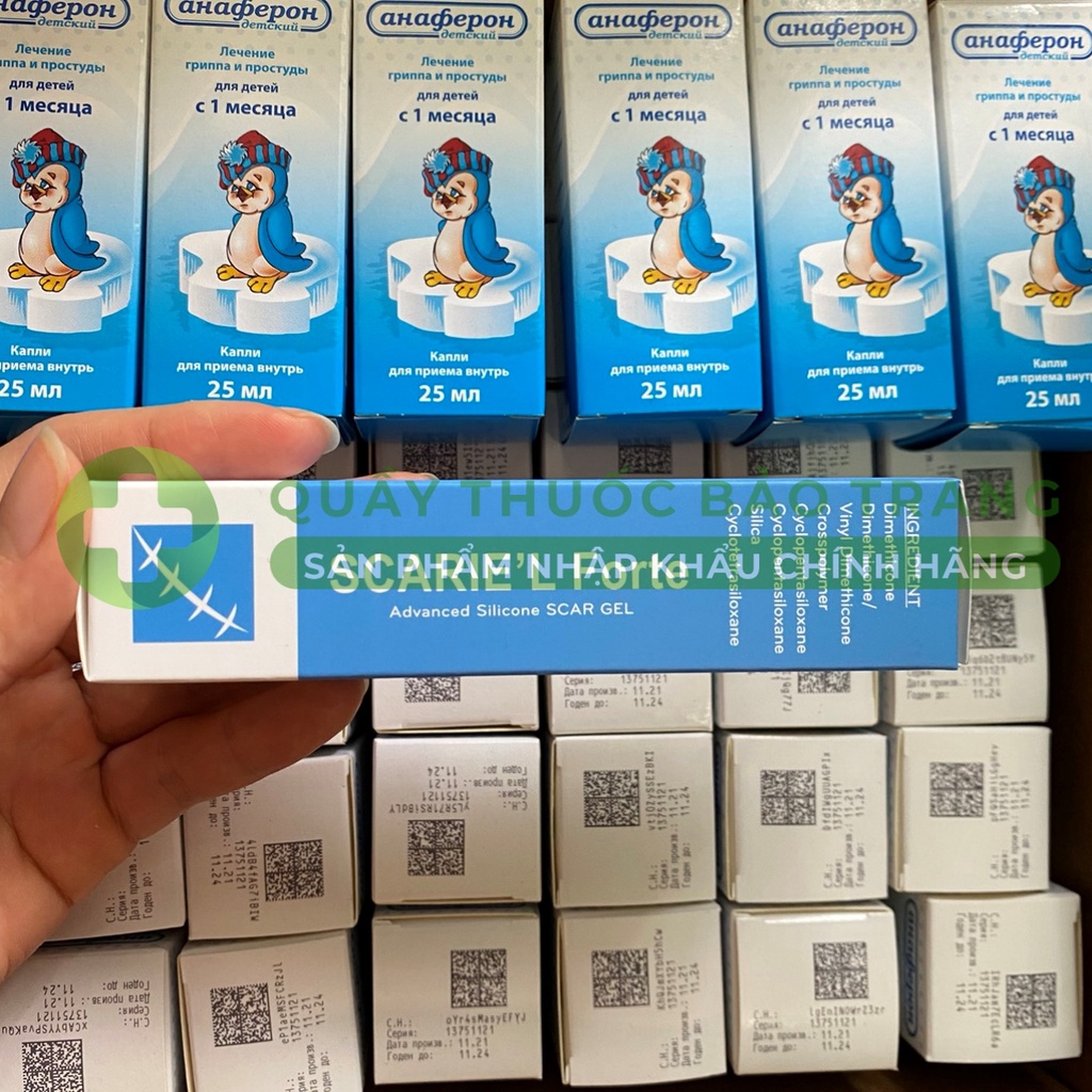 Scarie'l Forte - Gel bôi sẹo thâm, lấp đầy sẹo rỗ, sẹo lõm tuýp 10g của Eunice