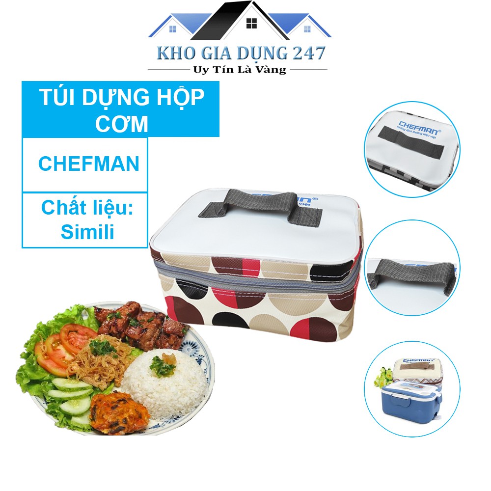 Túi đựng hộp cơm Chefman cao cấp🎇 - HÀNG CHÍNH HÃNG