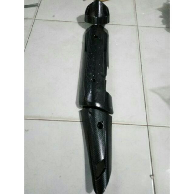 Bộ ốp bô Cacbon Exciter 150 gồm 3 món