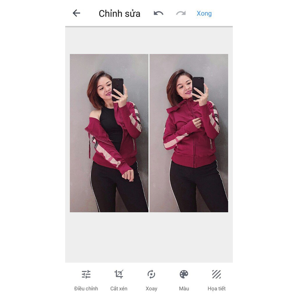 [S03] Áo khoác nữ da cá chống nắng sọc tay - M026 | BigBuy360 - bigbuy360.vn