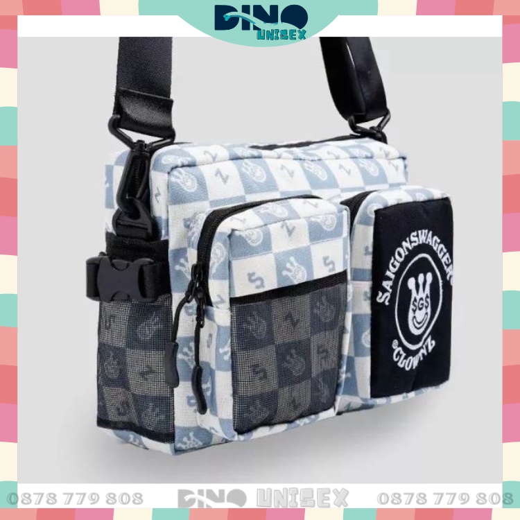 Túi Đeo Chéo Satchel Clownz V4 - Phong Cách Cool Ngầu