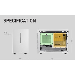 Vỏ Case GALAX REVOLUTION 03 WHITE (Trắng)