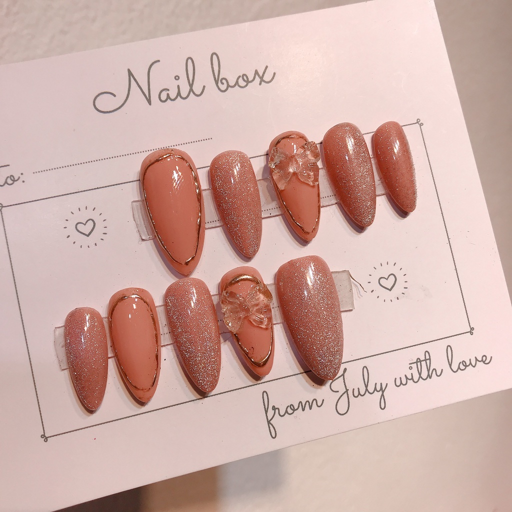 Móng giả thiết kế nail box thanh lý lẻ size có sẵn giá sỉ julynails.vn