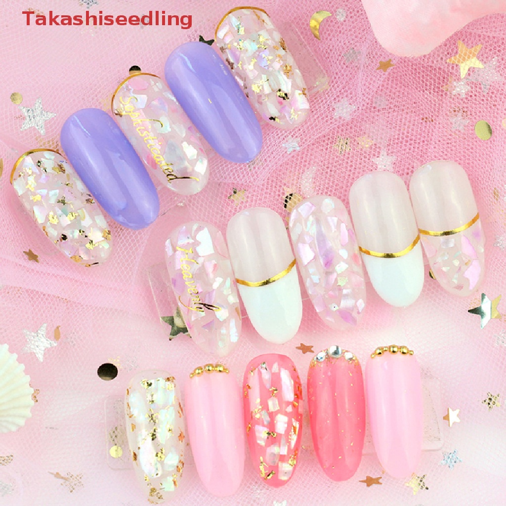 [Hàng mới về] Hộp 50 móng tay giả trong suốt dạng ốp tiện dụng