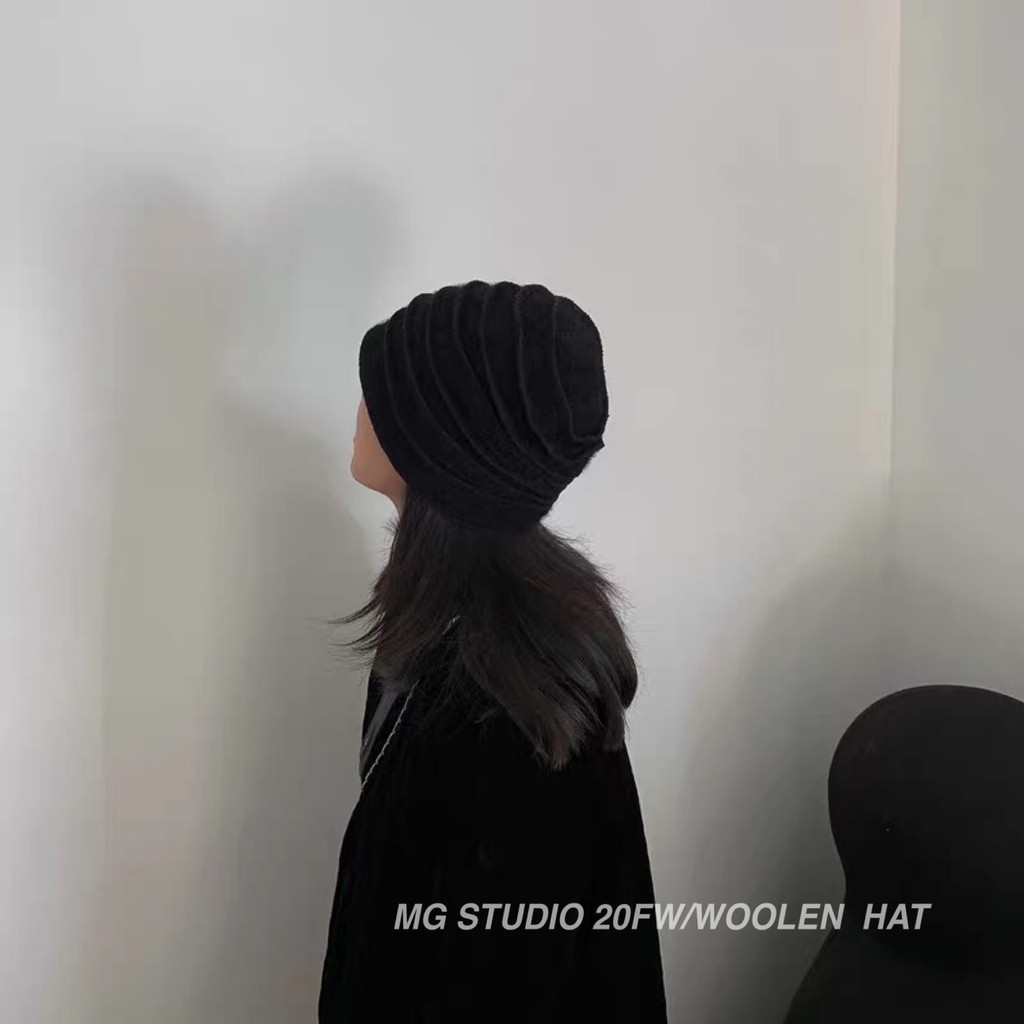 Nón Len MG STUDIO Kiểu Xếp Ly Thời Trang