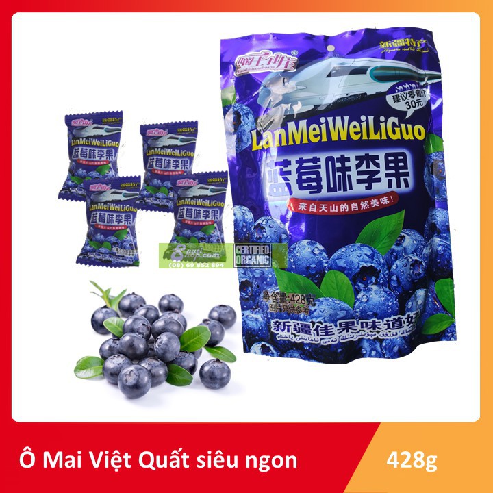 Ô Mai Việt Quất Sấy Khô 428g