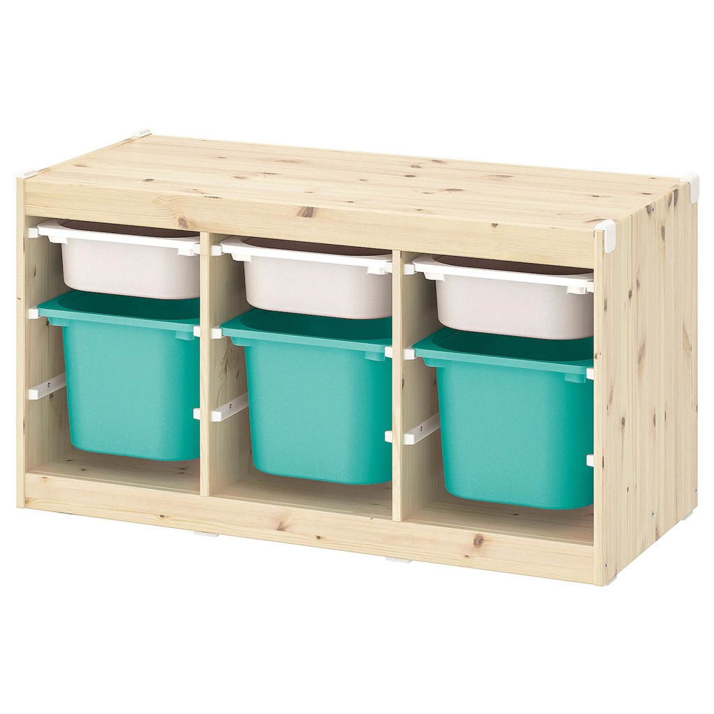 Hộc nhựa đựng đồ chơi Trofast Ikea nhỏ 42x30x10cm
