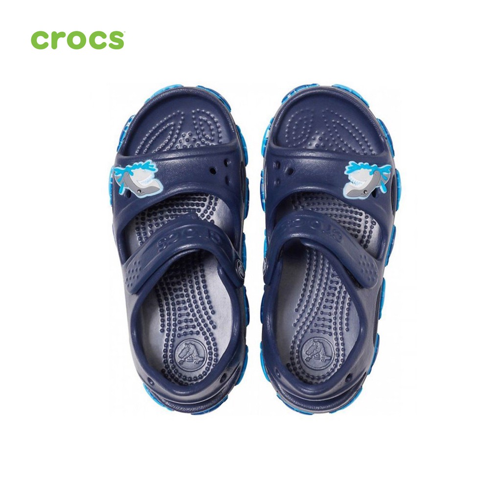 Giày Sandals Trẻ em Crocs Funlab Shark Band - 206365-410