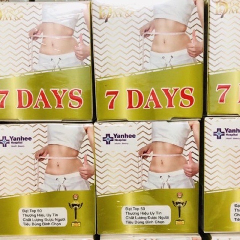 Sỉ 5 hop 7day giảm cân Thái Lan chính hãng