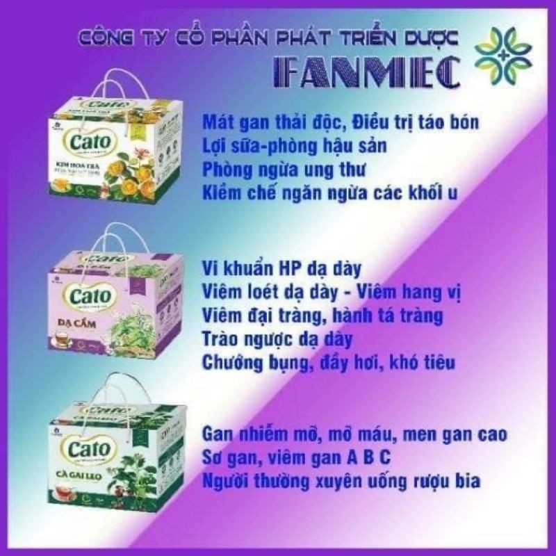 Trà dạ cẩm cato faneco