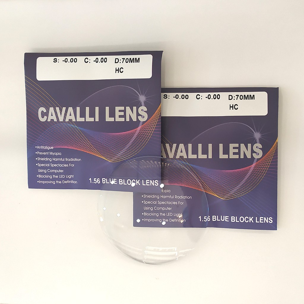 Mắt kính cận Accede Cavalli tráng cứng, chống xước hàng chính hãng