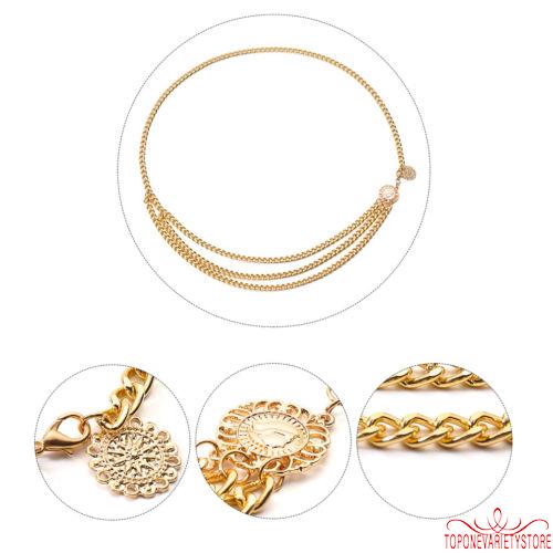 Thắt Lưng Kim Loại Nhiều Lớp Thời Trang Dành Cho Nữ