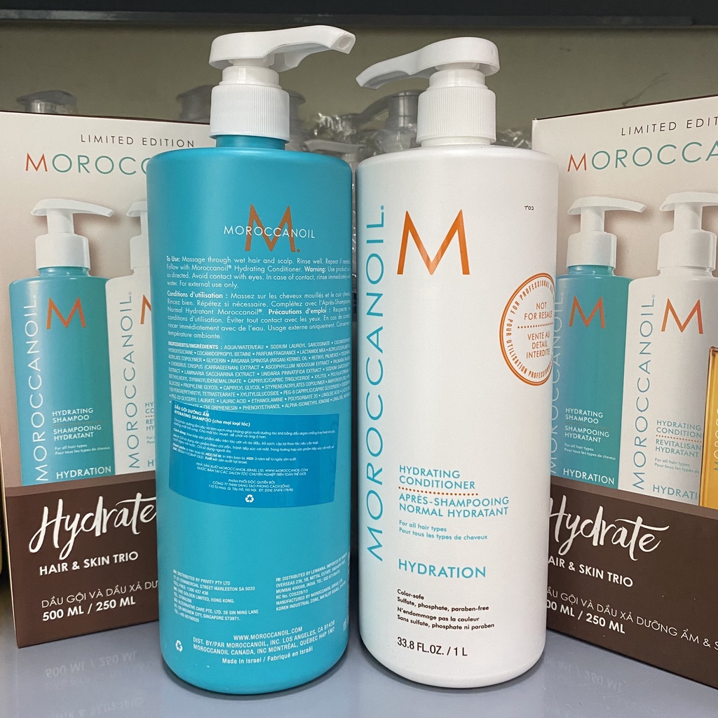 [ MOROCCANOIL ] DẦU DƯỠNG TÓC  DẦU GỘI KEM Ủ TÓC MOROCCANOIL ĐỦ SIZE 25ML - 100ML - 125ML - 200ML CHÍNH HÃNG