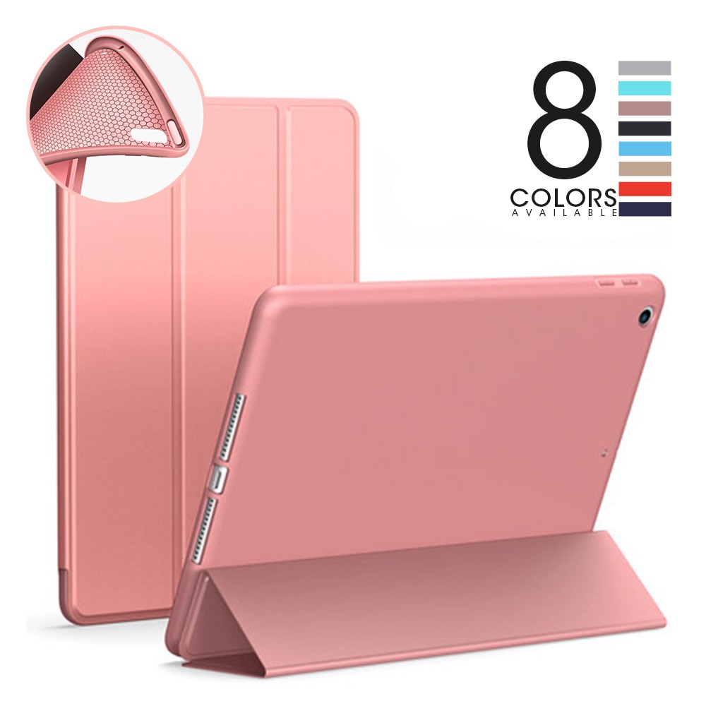 Bao da silicone thông minh cho iPad Air 1 2 9.7" 10.2"