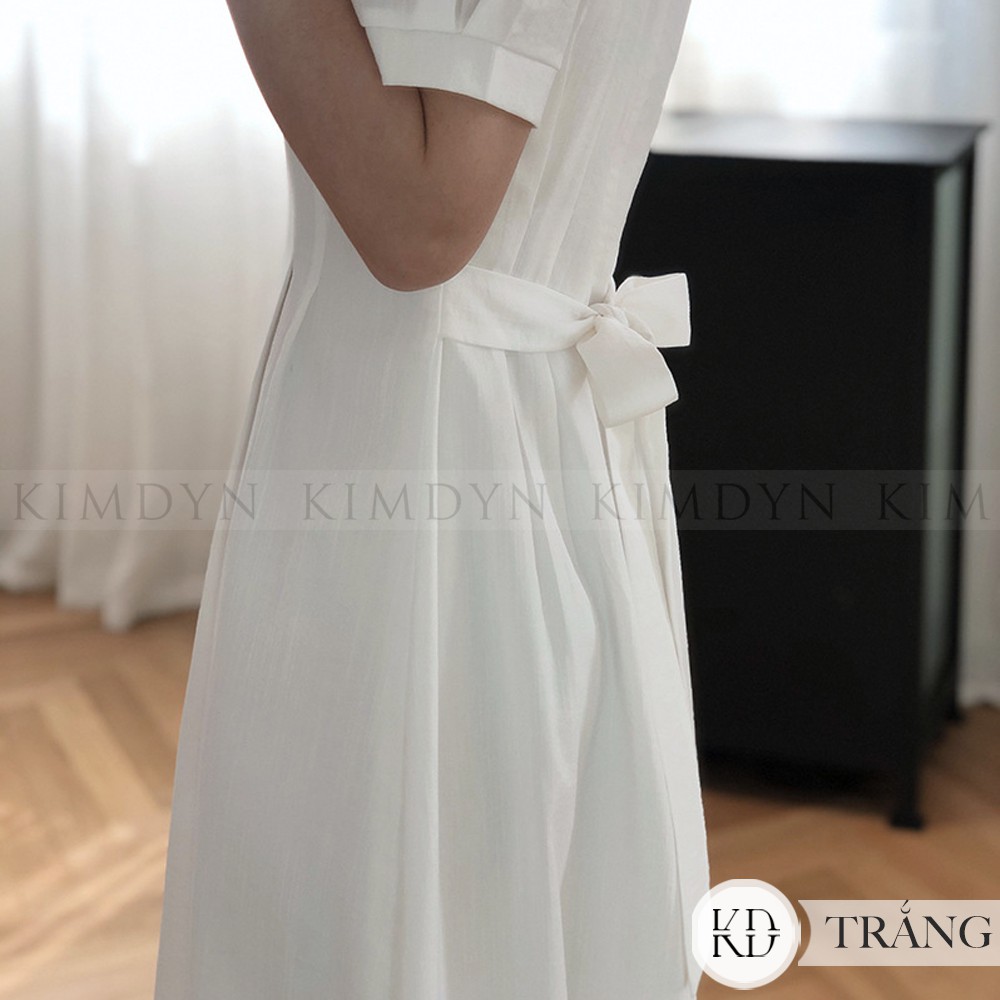 Đầm xoè vintage cổ cao thanh lịch [KDD17] | BigBuy360 - bigbuy360.vn