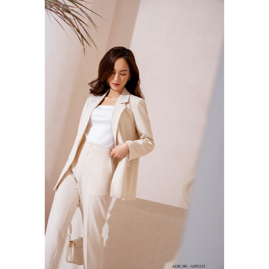 TIIN STORE Áo blazer cổ 2 ve túi cơi 2 khuy bọc by Tiin | BigBuy360 - bigbuy360.vn