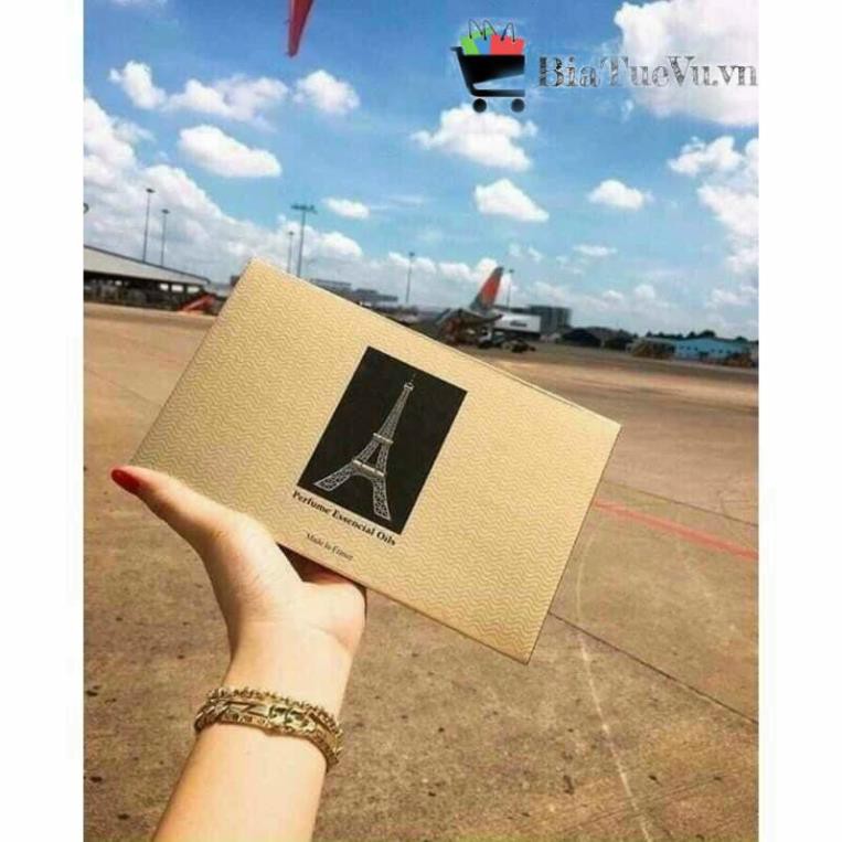 Set nước hoa test 20 ống mini hộp vàng sang trọng Rẻ Boutique | Thế Giới Skin Care