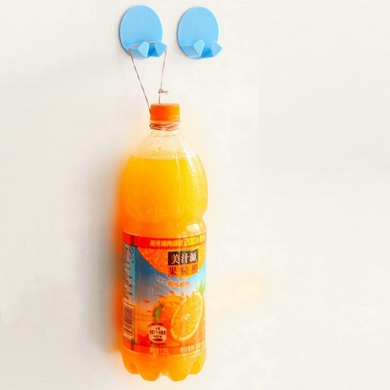 Set 2 Móc Treo Phích Cắm Dán Tường Đa Năng Không Cần Đinh Ốc Giá Đỡ