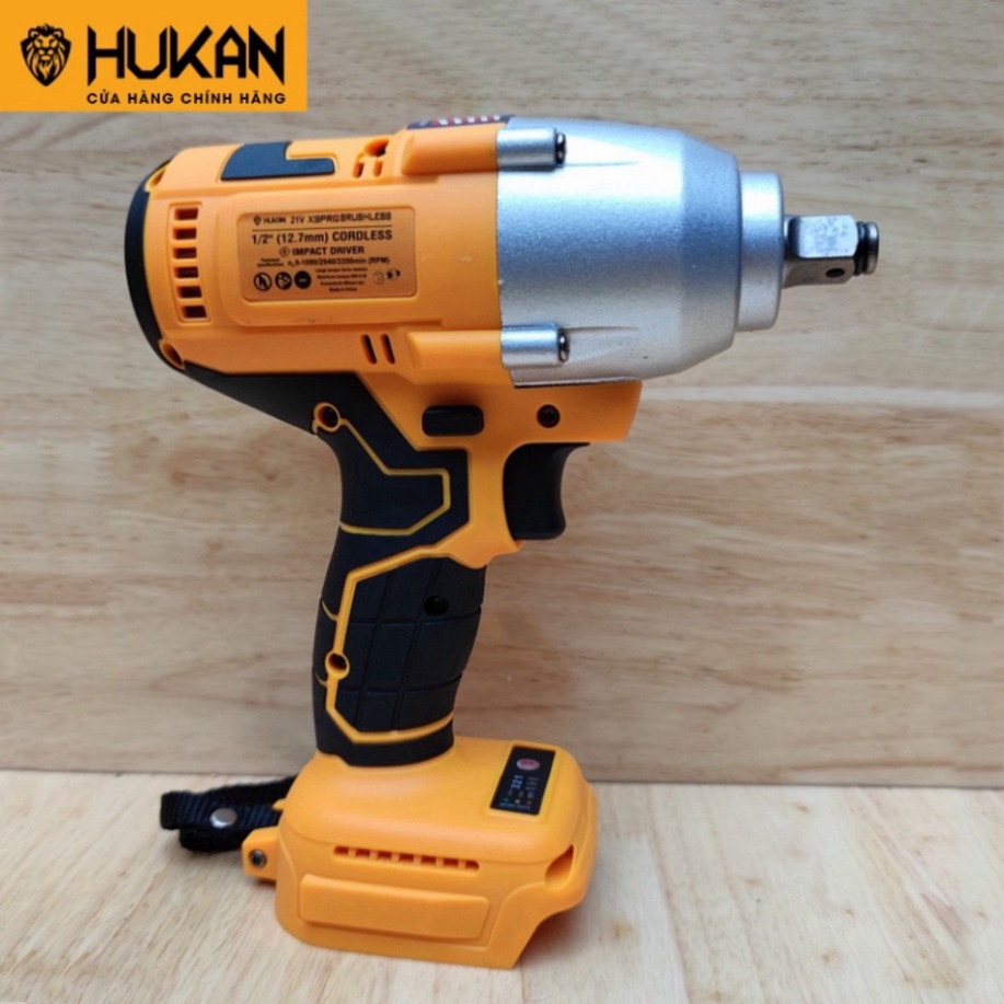 Thân máy siết bulong HUKAN X9 Pro lực siết 650nm tặng kèm túi đeo chính hãng