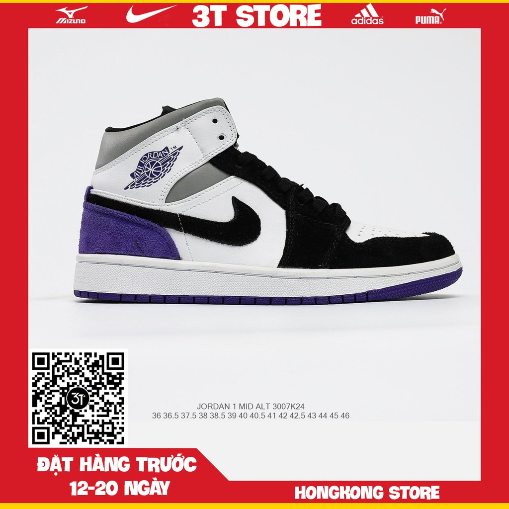 GIÀY SNEAKER MÃ SẢN PHẨM_Nike Air Jordan 1 Mid AJ1 NHIỀU MÀU PHONG CÁCH FULLBOX + FREESHIP KHI MUA 2 SẢN PHẨM