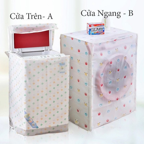 [Hàng Chuẩn Loại 1] Vỏ bọc máy giặt áo trùm cửa trước, cửa ngang, cửa trên, cửa đứng loại 7kg 8kg 9kg chùm chống bụi