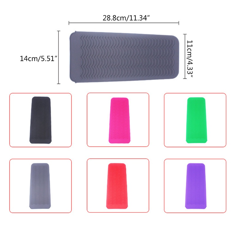 Đệm Silicone Chịu Nhiệt Chống Trượt Dùng Để Uốn Tóc Chuyên Nghiệp YOUYO