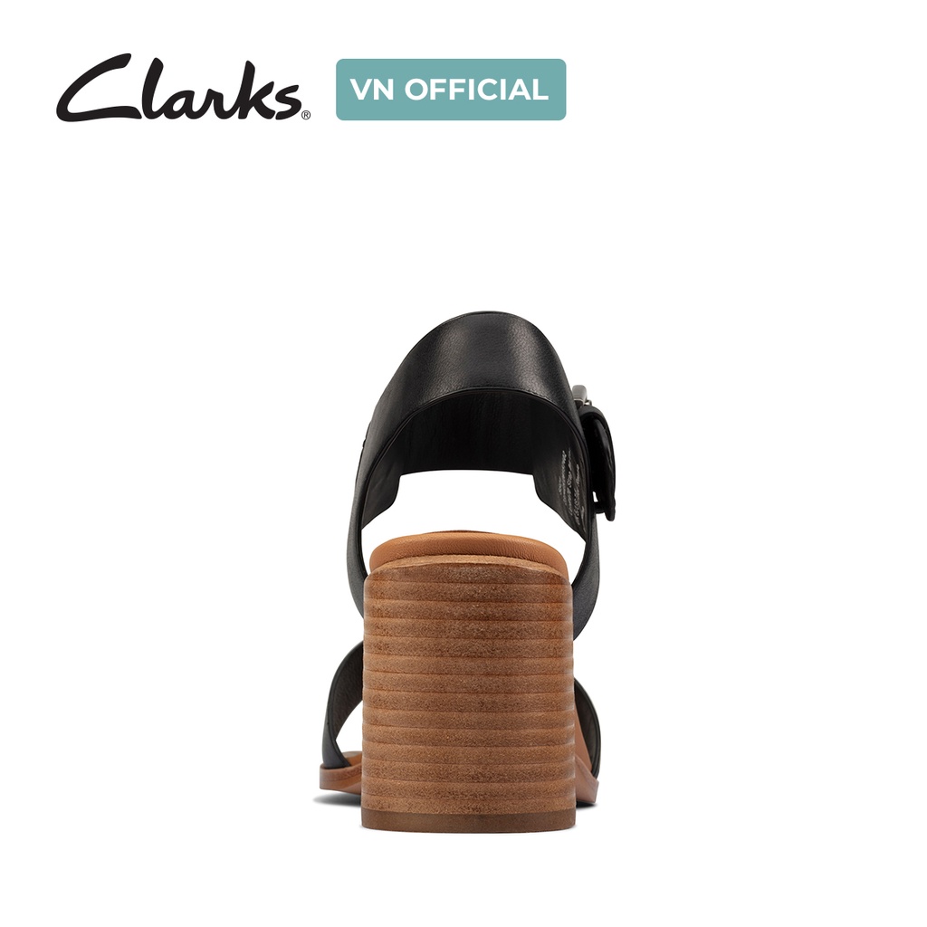 Giày Xăng Đan Nữ CLARKS Landra70 Strap màu đen