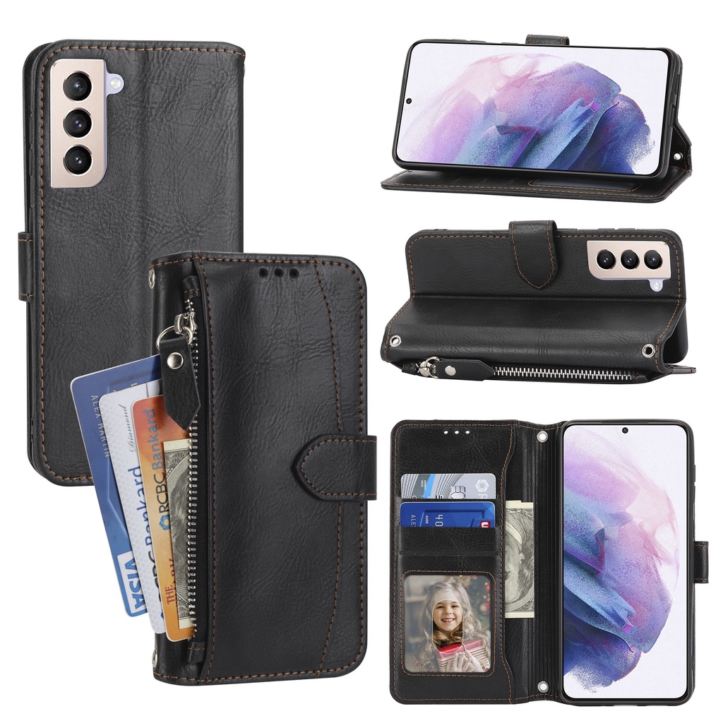 Case for Samsung Galaxy S21 5G / S21 + 5G / S21 Plus 5G Ốp Bao Da Điện Thoại Cho