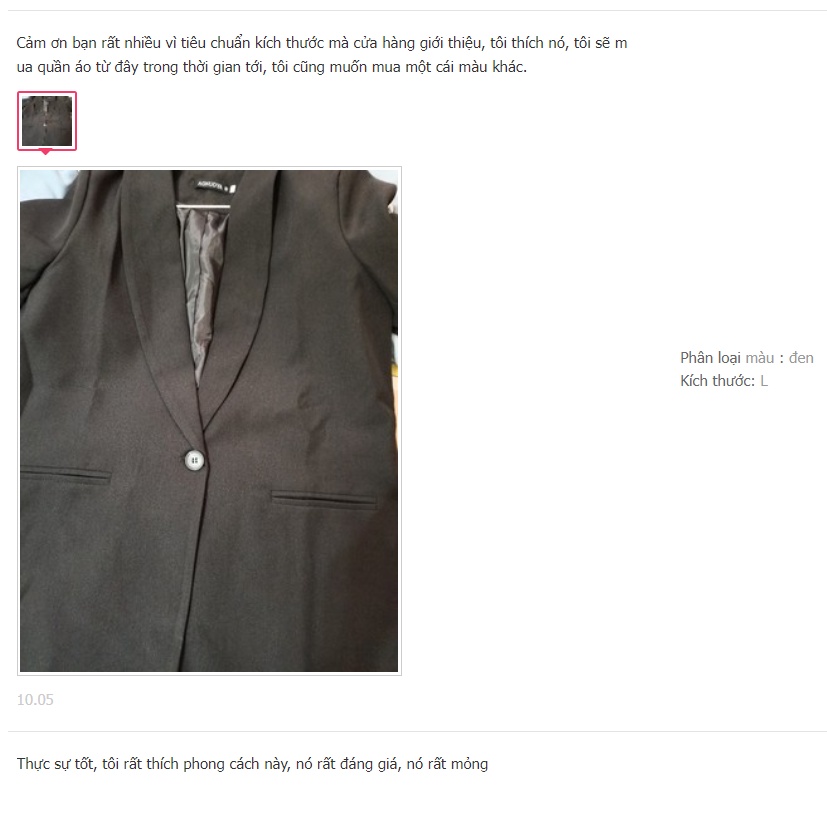 Áo Khoác Blazer Thu Đông Dáng Dài 2 Lớp Phong Cách Hàn Quốc