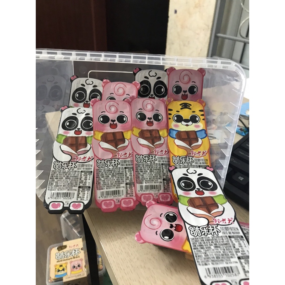 HOT - Bánh Que Chấm Socola Gấu Đài Loan 30g