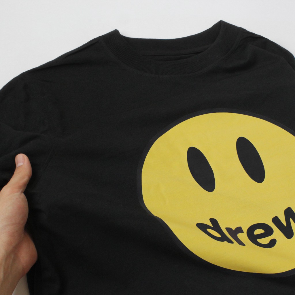 Áo thun tay lỡ D.REW FACE phông Unisex nam nữ Cotton oversize form rộng LUNACY TB06 | BigBuy360 - bigbuy360.vn