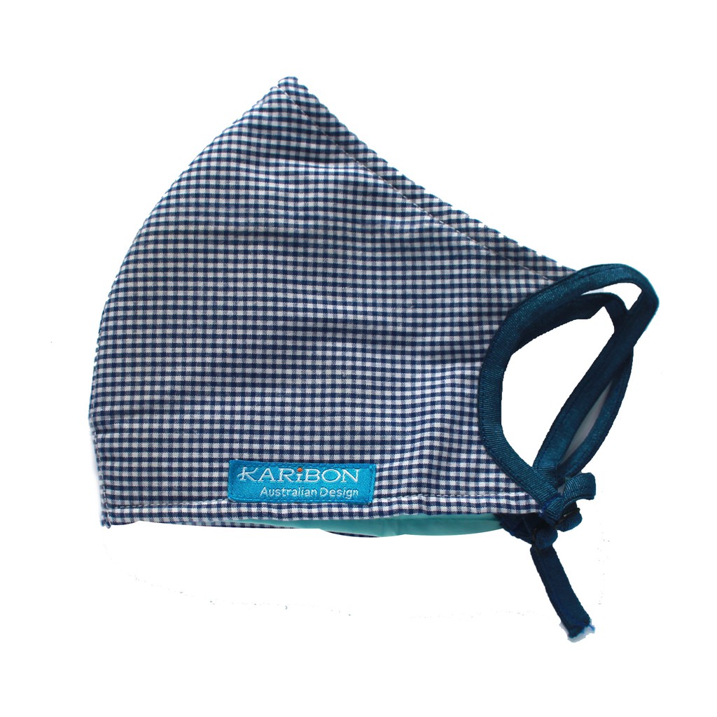 Cotton 3 Khẩu trang Karibon Cotton có than hoạt tính 8 lớp, lọc bụi và khử mùi | BigBuy360 - bigbuy360.vn