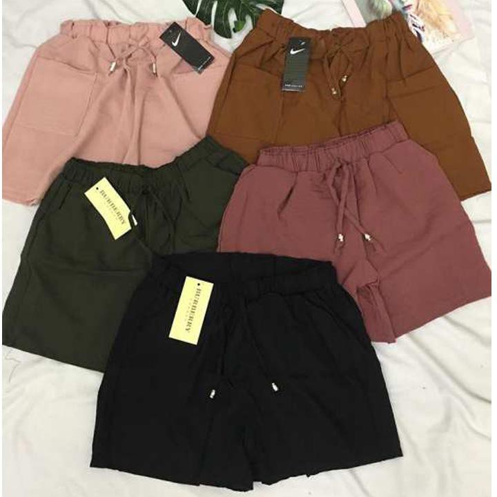 Quần short vải nữ 2hand