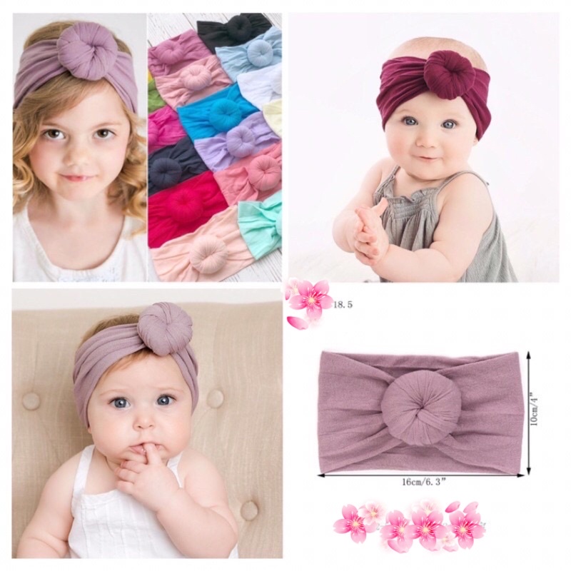 TURBAN TRÒN CHO BÉ GÁI