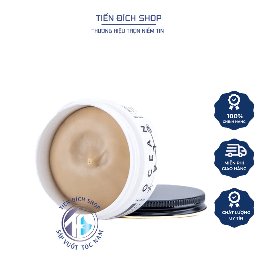 Sáp vuốt tóc nam  Ocean Clay 70ml từ Mỹ