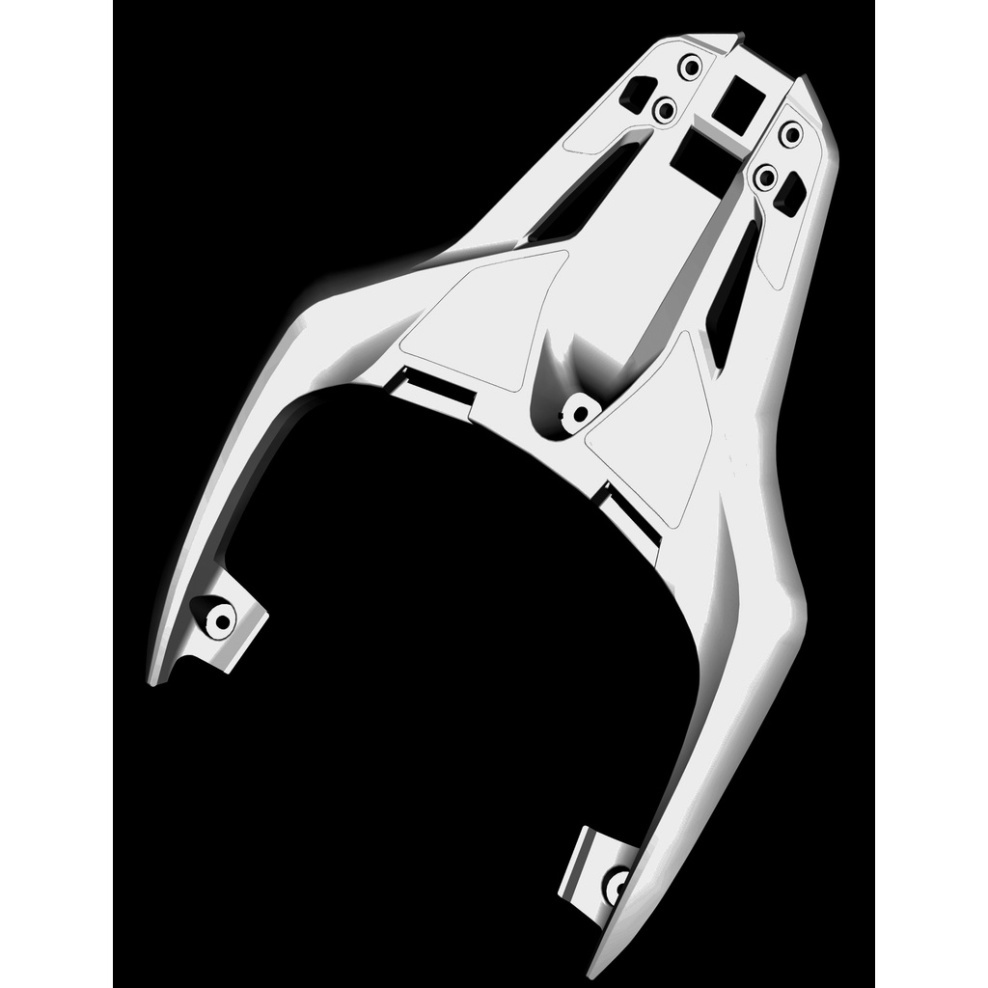 Cảng Sau, Tay Xách SH 350i Nhôm Nguyên Khối MotoArt Chính Hãng