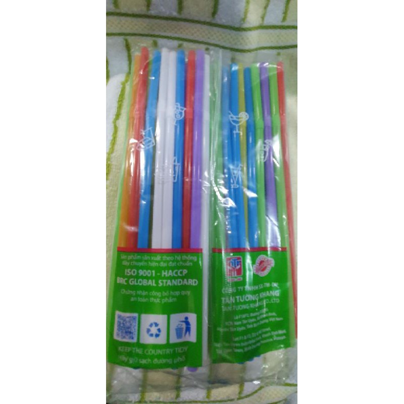 ⚡️ Ống Hút Cong, Loại Cứng, 80 Cái