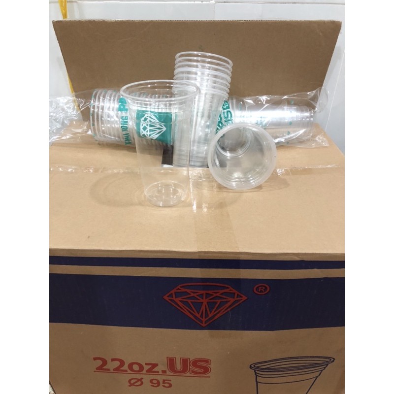 COMBO 50 LY NHỰA PP 650ML