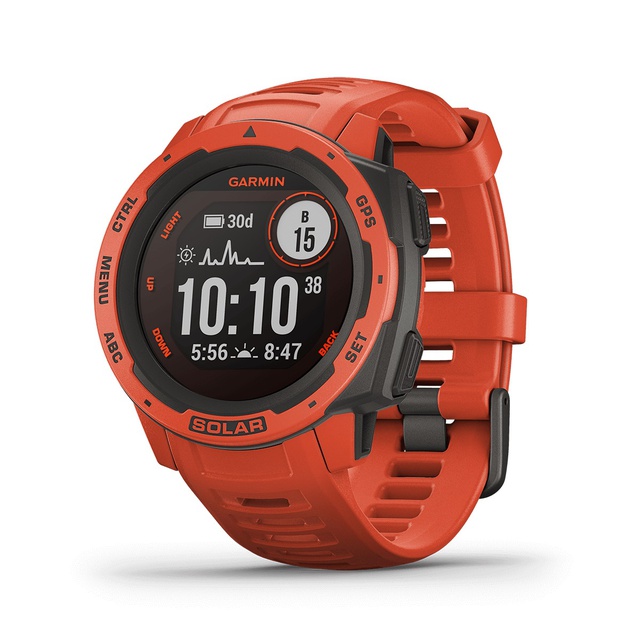 [Mã ELREHOT giảm 10% đơn 100K] Đồng Hồ Thể Thao Garmin Instinct Solar - Hàng Chính Hãng