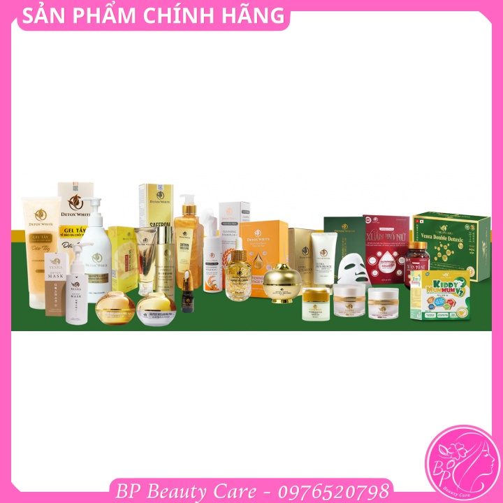 Kem dưỡng trắng, cấp ẩm toàn thân Detox White Whitening Body Cream 200gr Hương Thảo