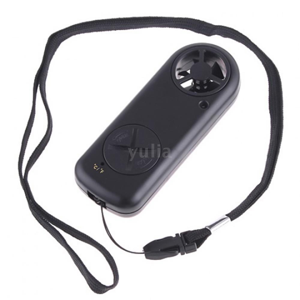 Máy đo tốc độ gió mini với màn hình hiển thị LCD