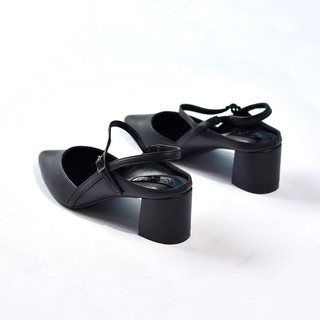Giày Slingback Gót Vuông Nữ Merly 1341