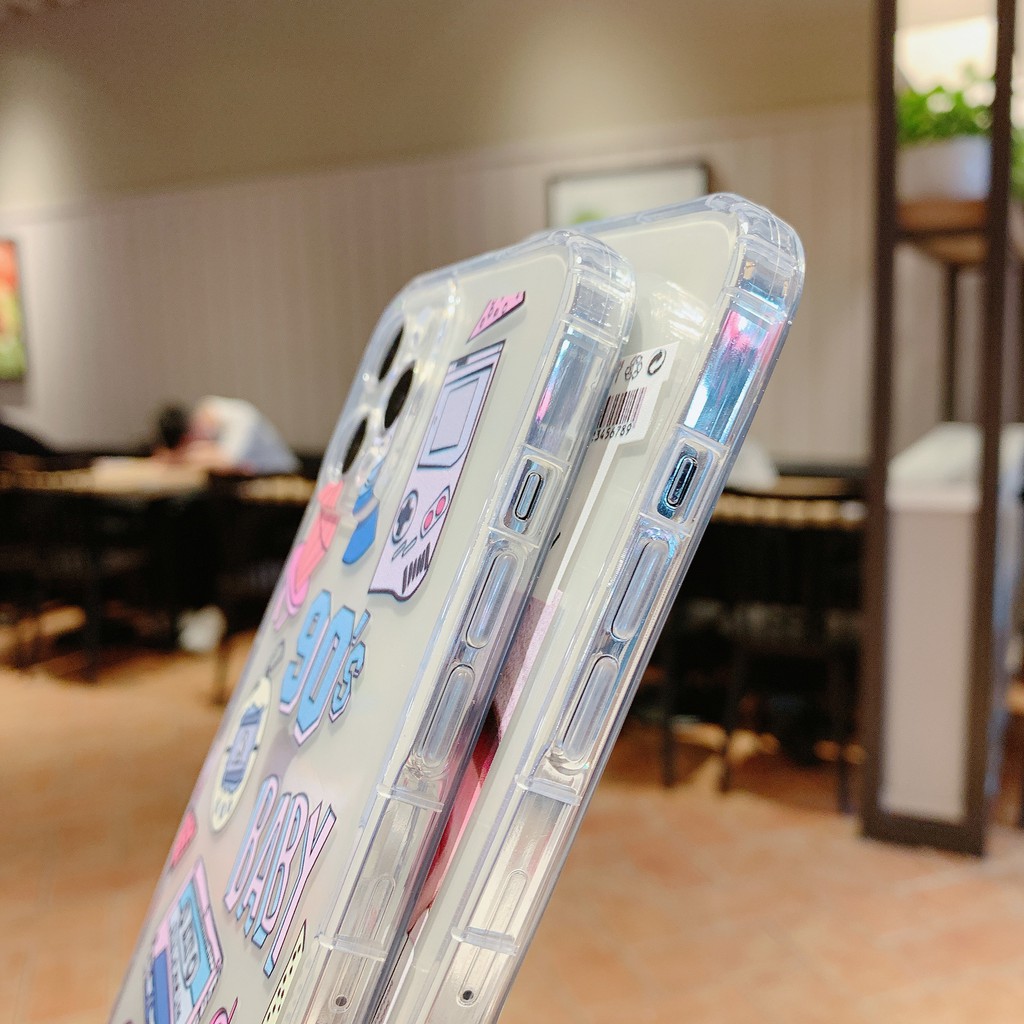 Ốp lưng iphone 6, 6s plus, 7 8 Plus, X, XS, XR, XSMAX, 11, 12, 13 PROMAX TRONG SUỐT BABY CUTE PKVN