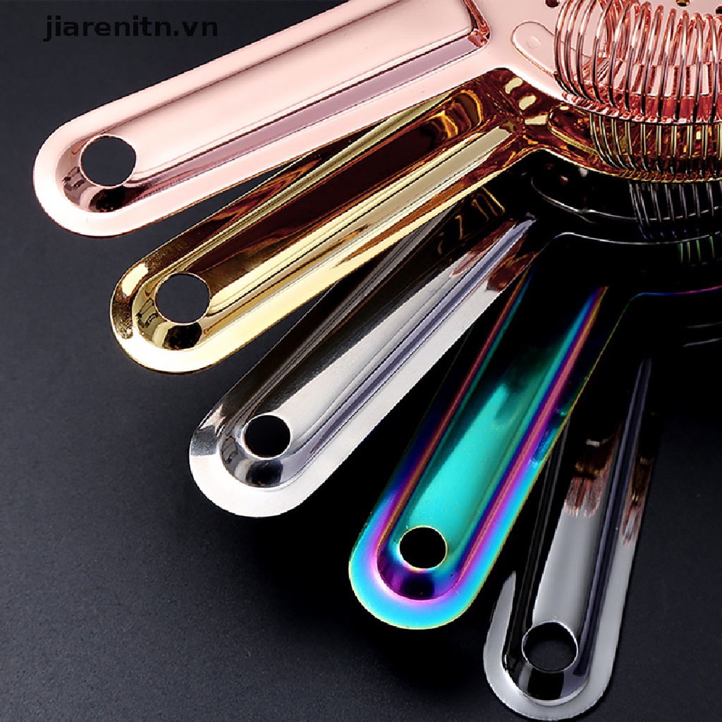 Jiarenitn Bar Strainer Cocktail Strainer Bar Sprung Cocktail Shaker Mixed Drink Tools vn